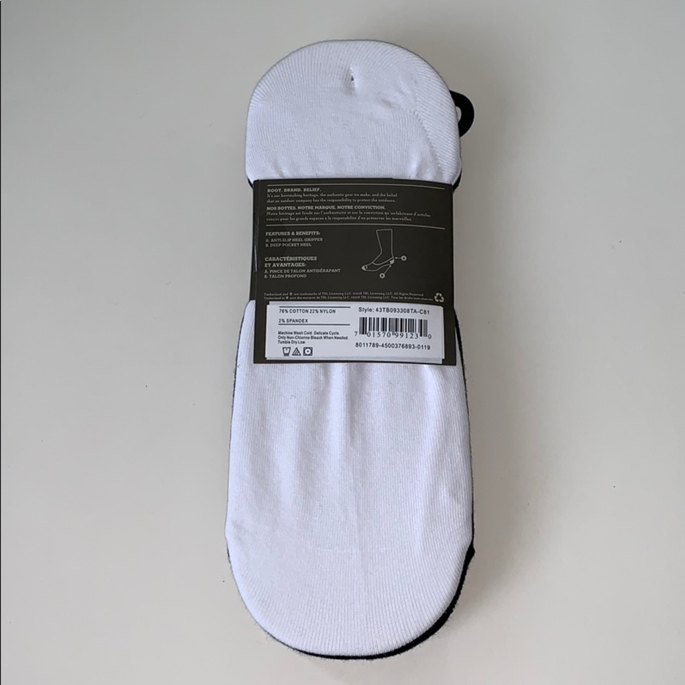 Timberland No Show Socks - Picture 3 of 3